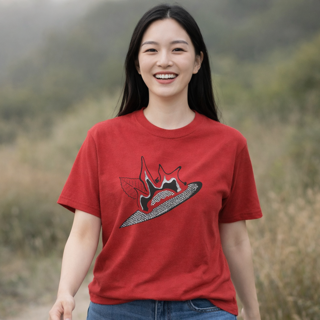 'Crown Mushroom' Cosmic Tee